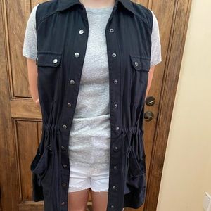 Free People Cargo Vest